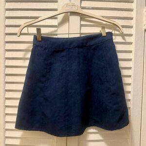 BCBGeneration NWT Faux Suede Mini Skirt